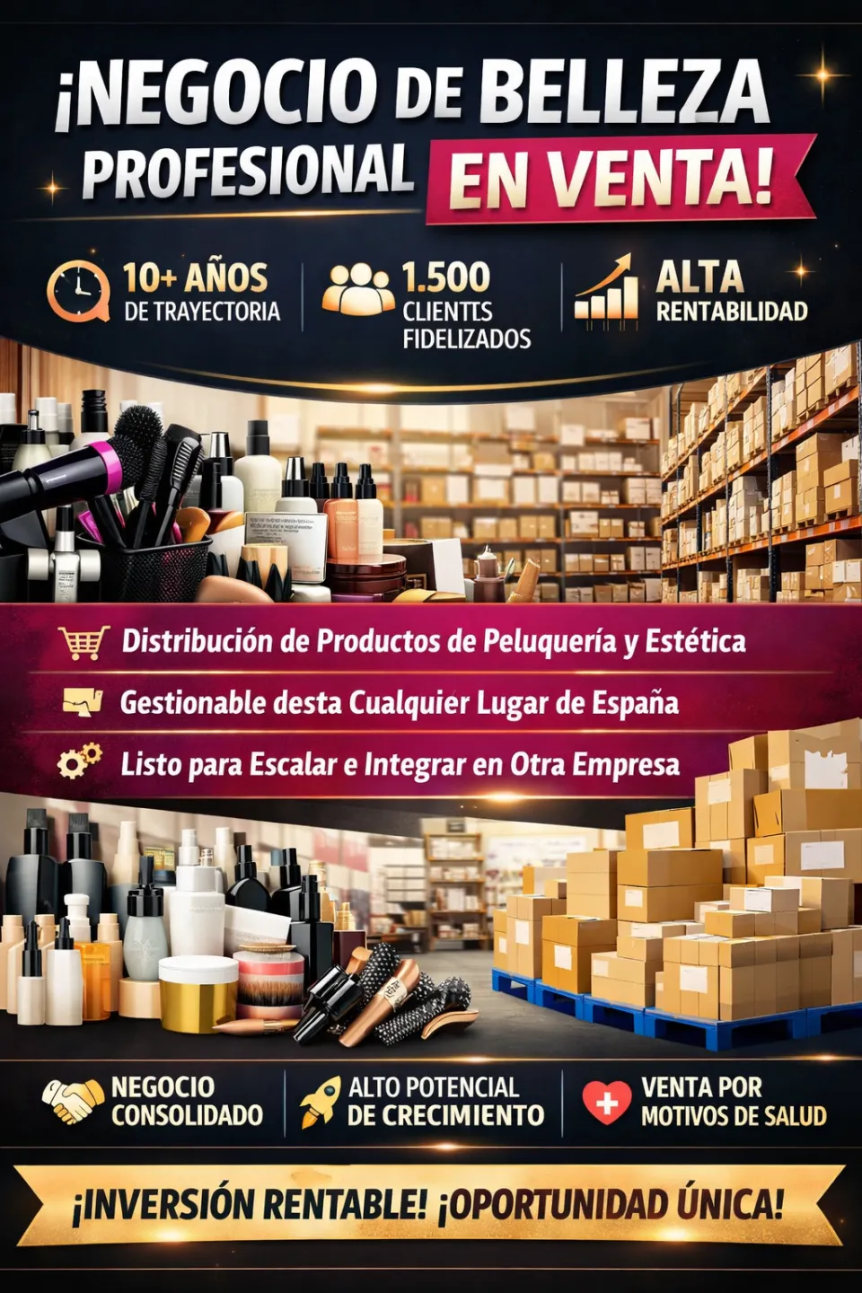 Distribuidora mayorista en venta en Comunidad de Madrid