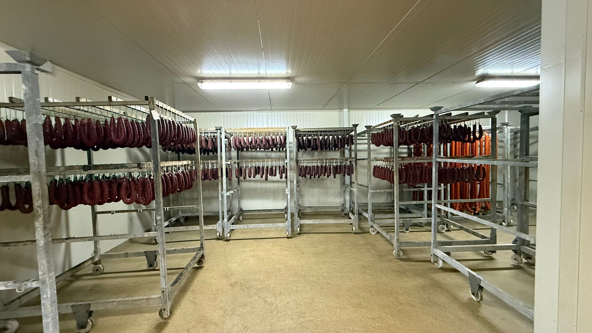 Nave industrial fábrica de embutido