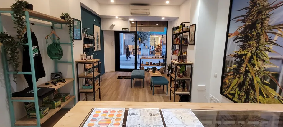 Tienda de derivados de cáñamo en traspaso en Islas Baleares