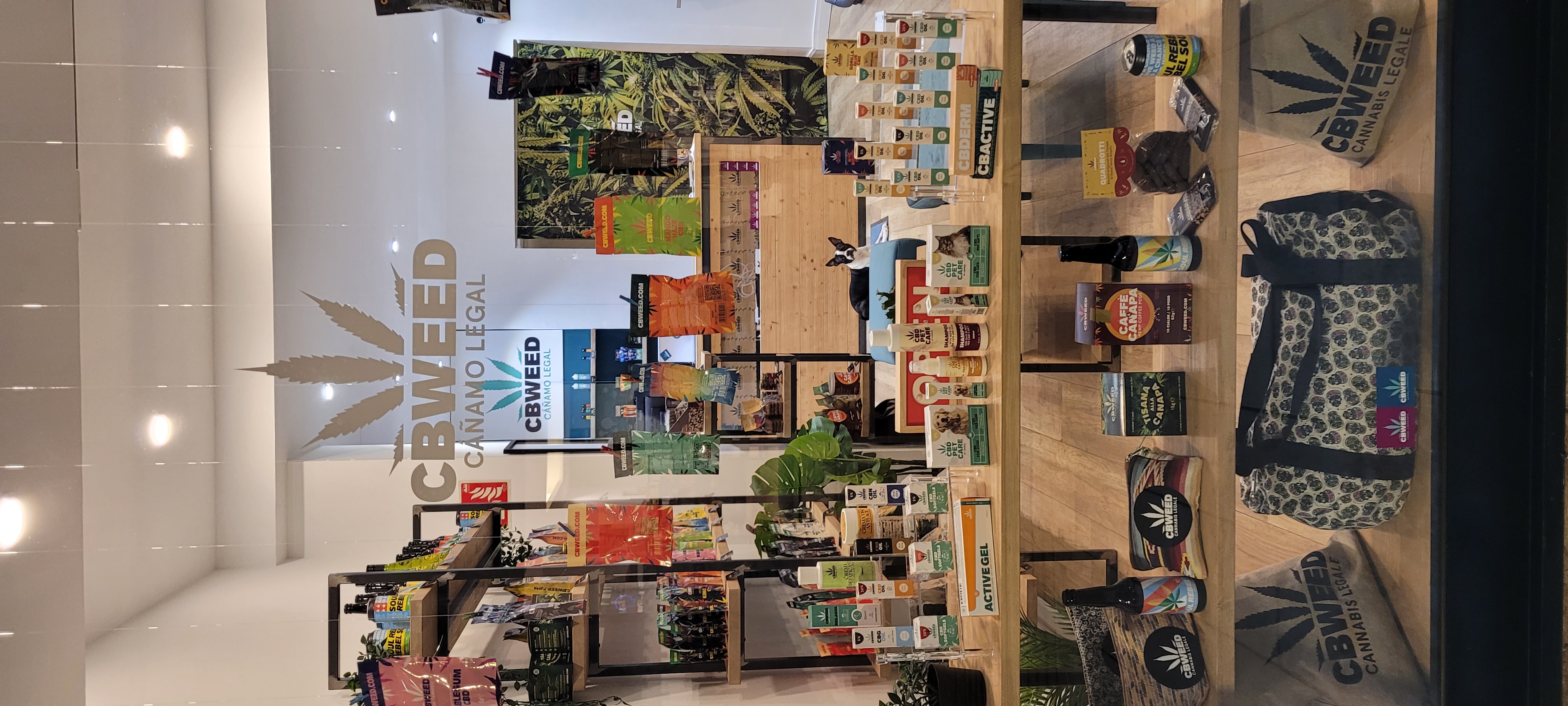 Traspaso de tienda de derivados de cáñamo en el centro de Palma