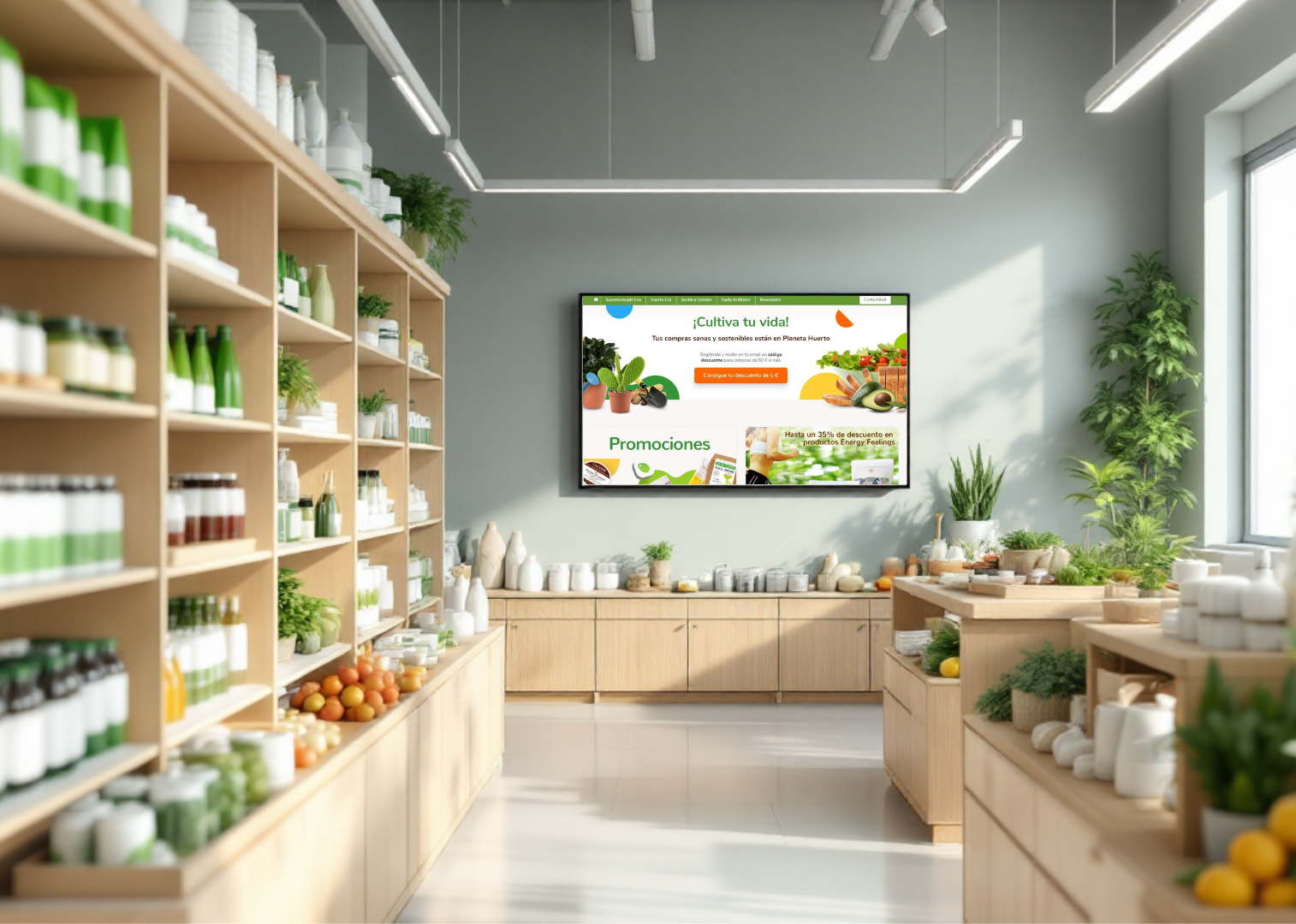 Organic food store for sale in Tarragona