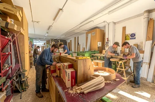 Carpintería en Cornellà de Llobregat, España