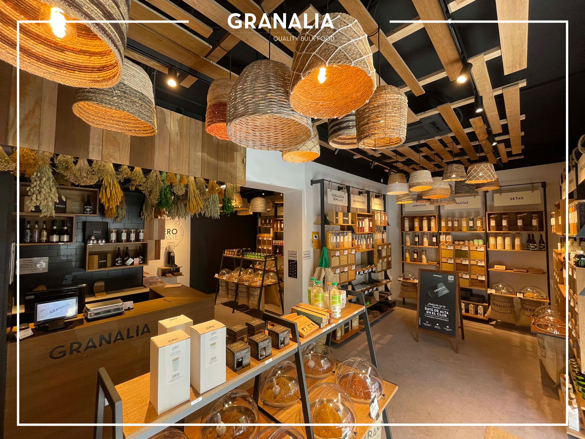 Tienda Gourmet de Alimentación a Granel, saludable y sostenible (Zero Waste) 