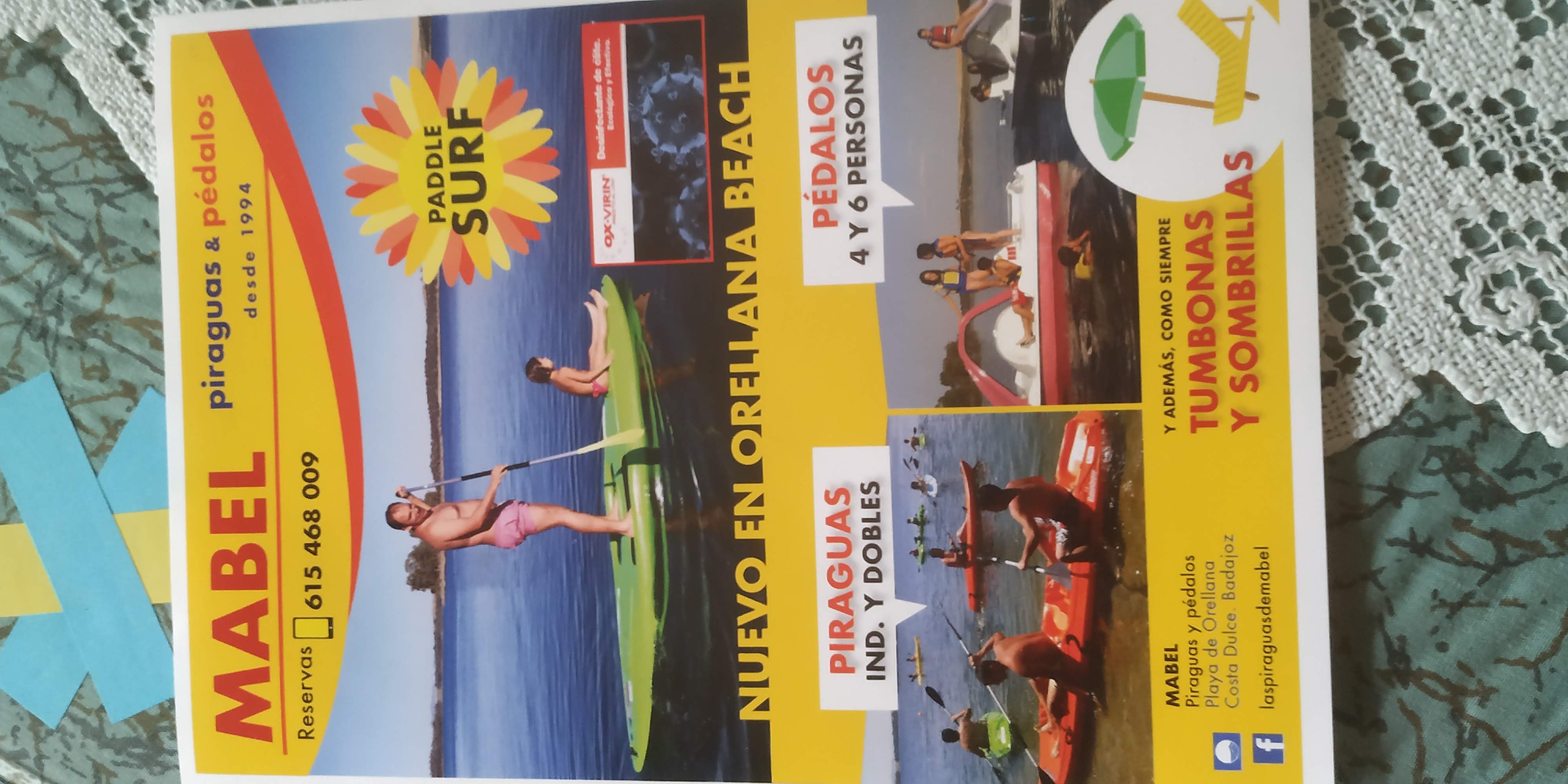 Venta de empresa de alquiler de kayaks y material náutico en Extremadura, España