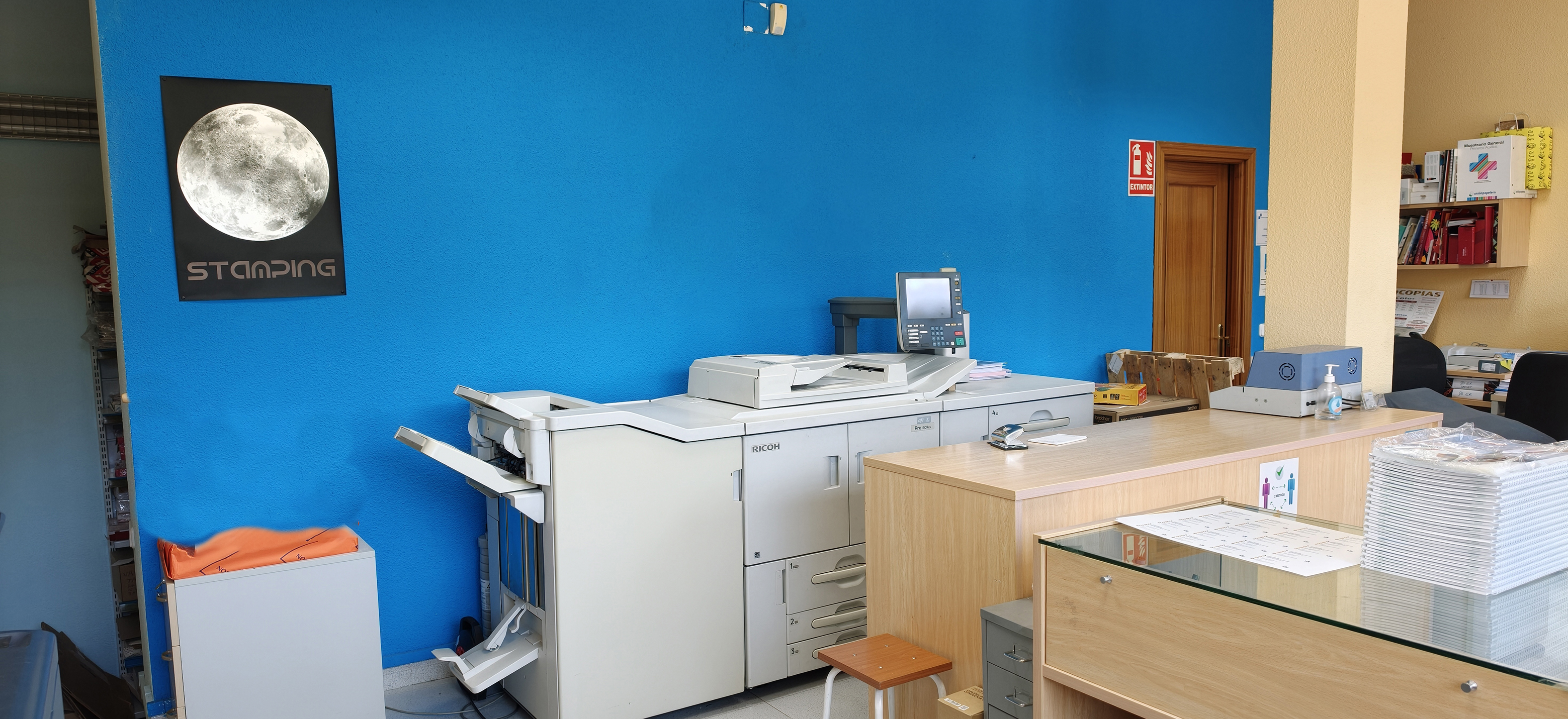 Traspaso de imprenta digital en Leganés, España