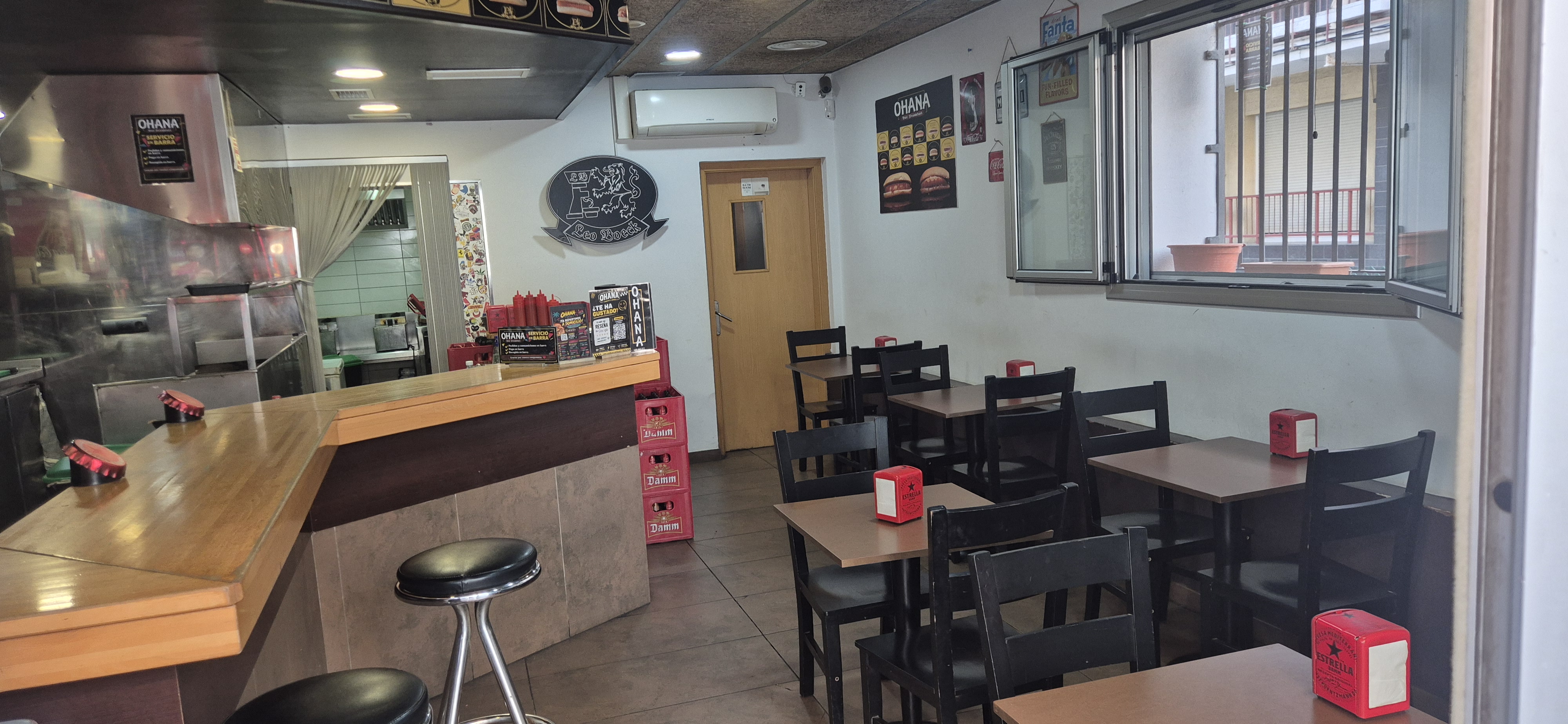 Traspaso de bar hamburguesería en Sant Vicenç de Castellet, España