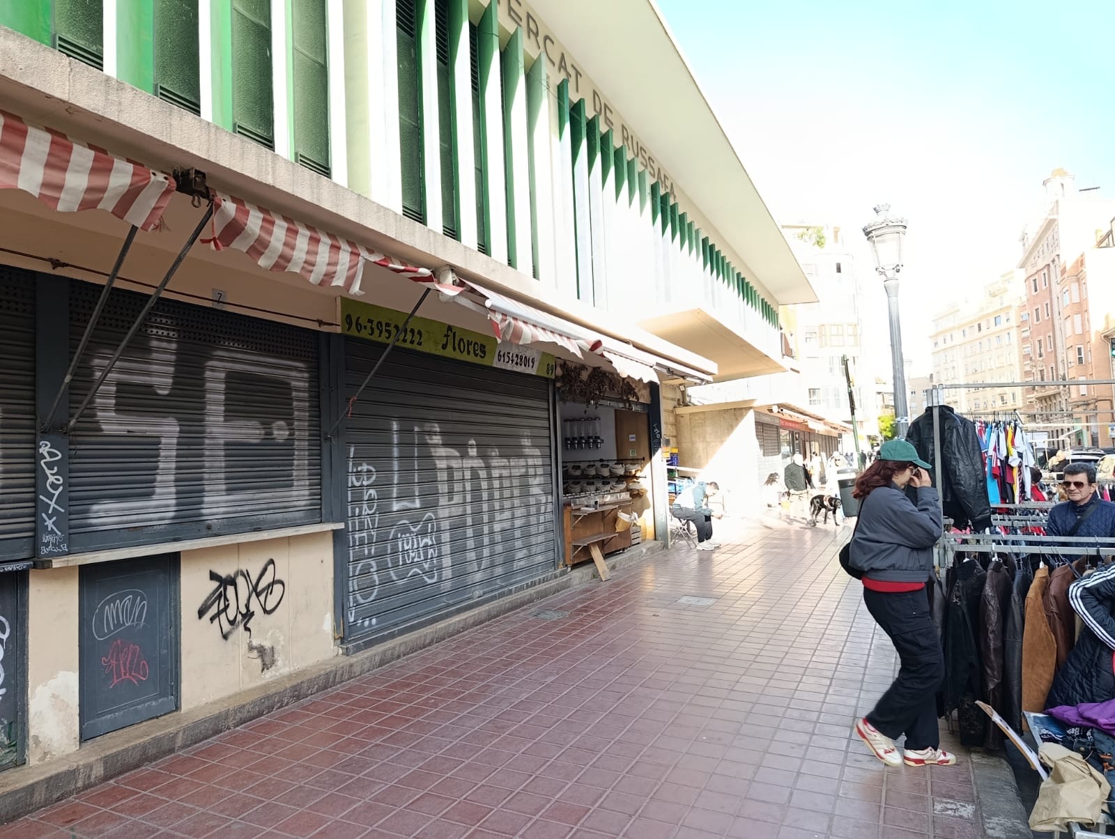Metzgerei zur Übernahme in der Plaza Barón del cortes im Mercado de Ruzafa, Valencia