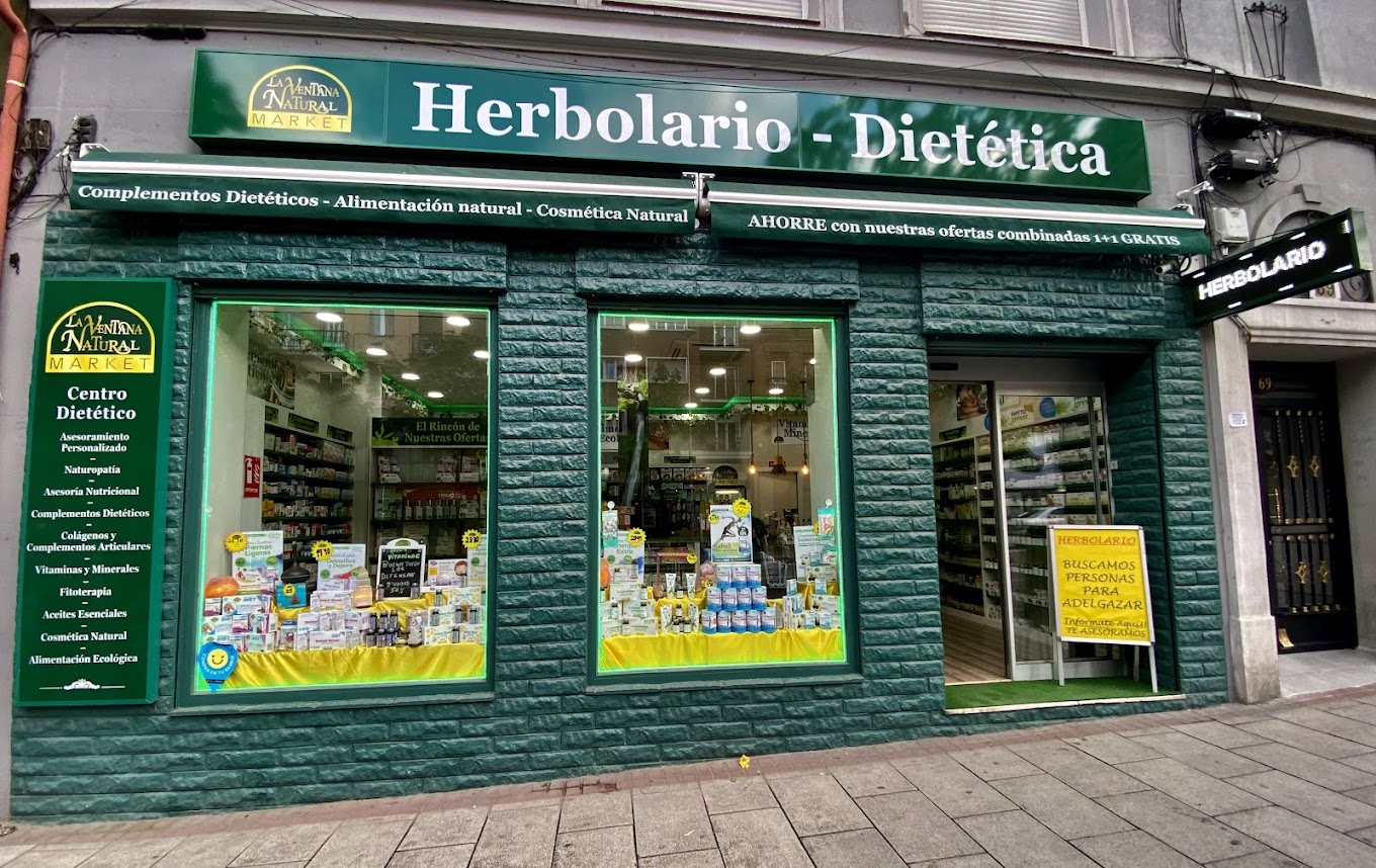 Naturkostladen zur Übernahme in Madrid, Spanien