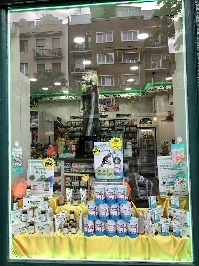 Naturkostladen zur Übernahme in Madrid, Spanien