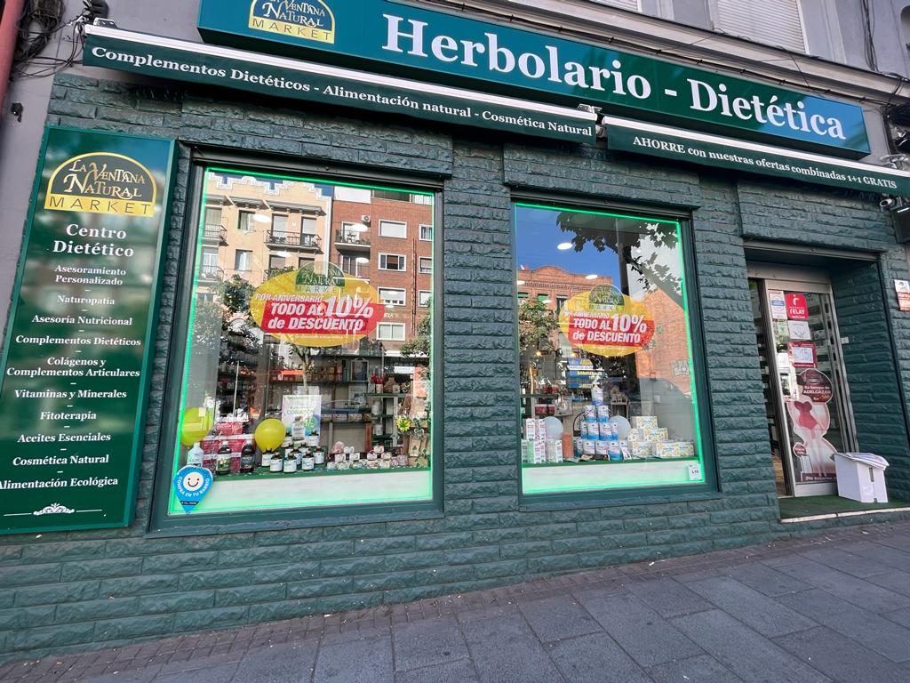 Naturkostladen zur Übernahme in Madrid, Spanien