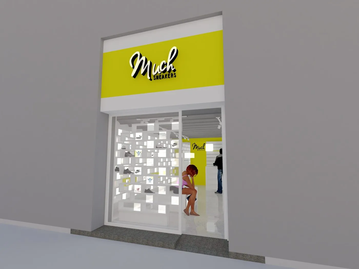 Sneaker brand and shop fittings for sale in Centro, Arrecife