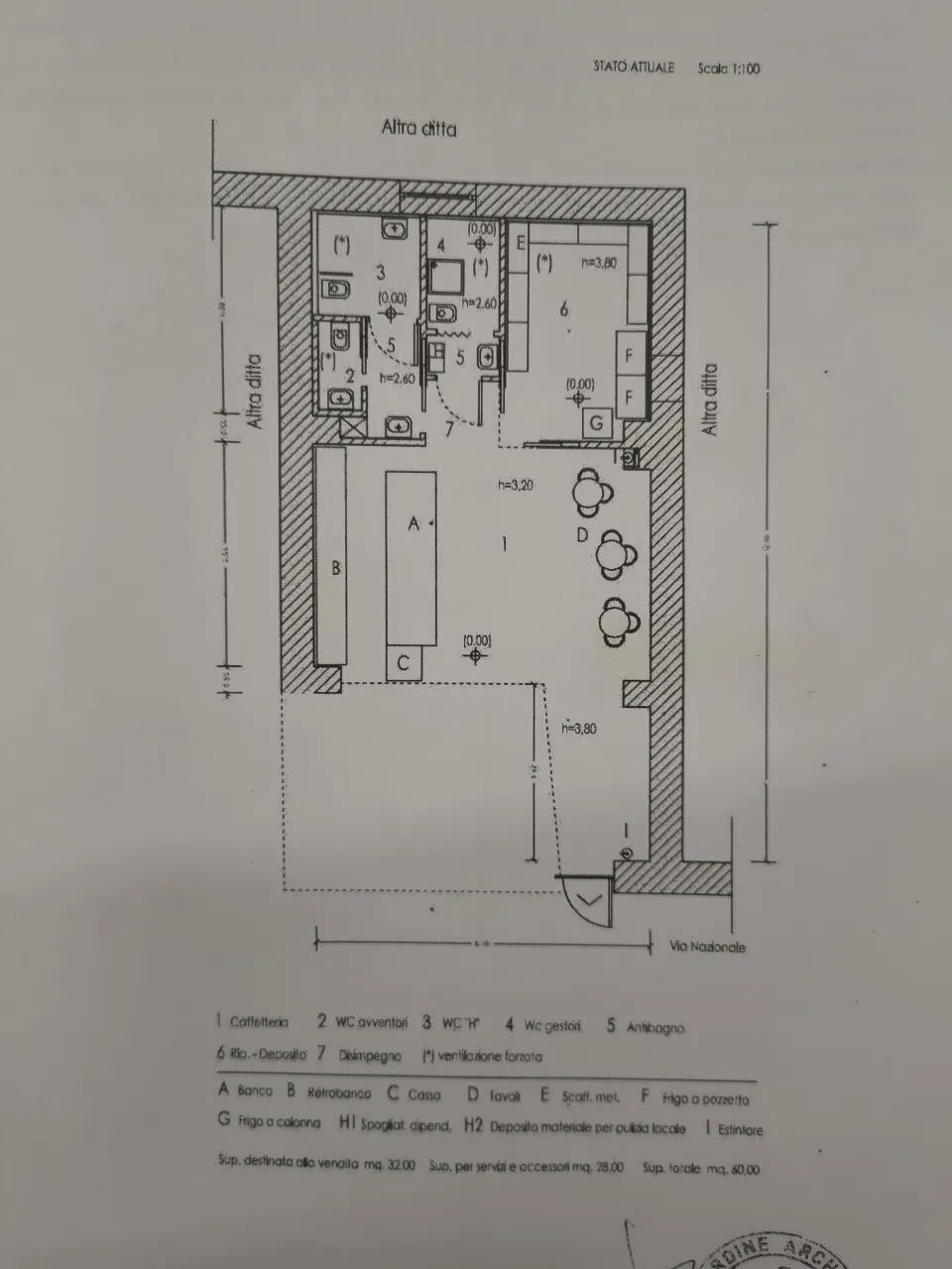Venta de cafetería en Via Nazionale 215, Calascibetta