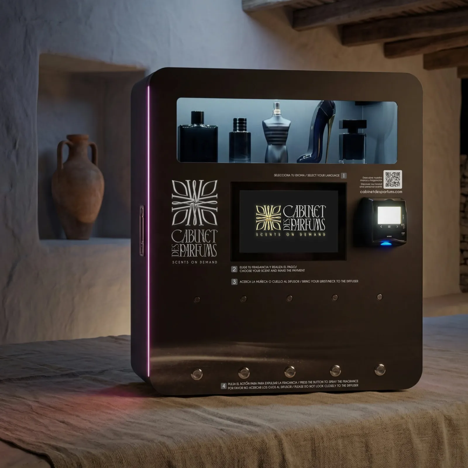 Vendita di progetto di profumeria automatizzata in Andalusia, Spagna