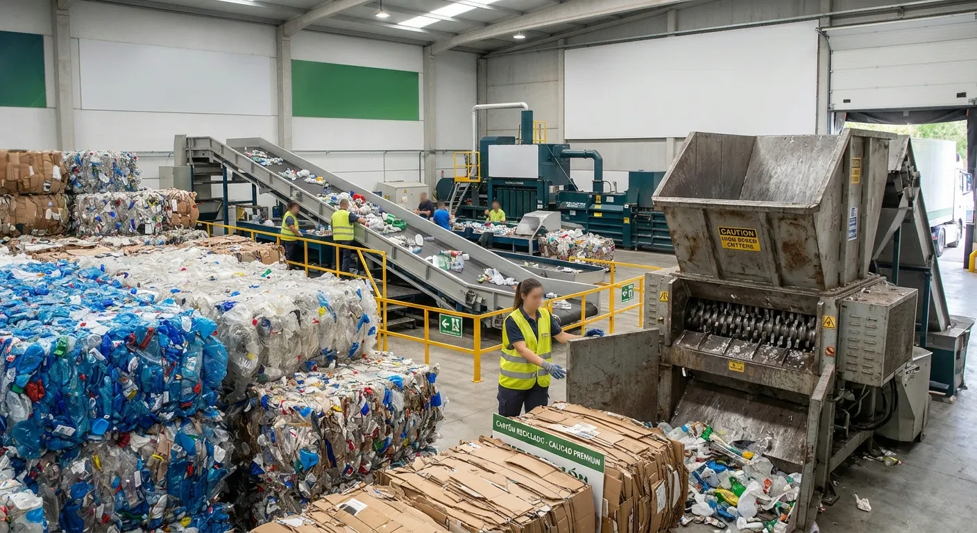 Venta de planta de reciclaje en Barcelona, España