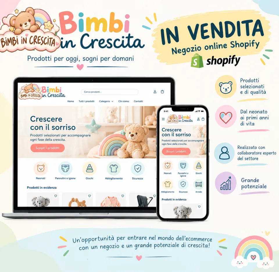 Venta de tienda online en Véneto, Italia